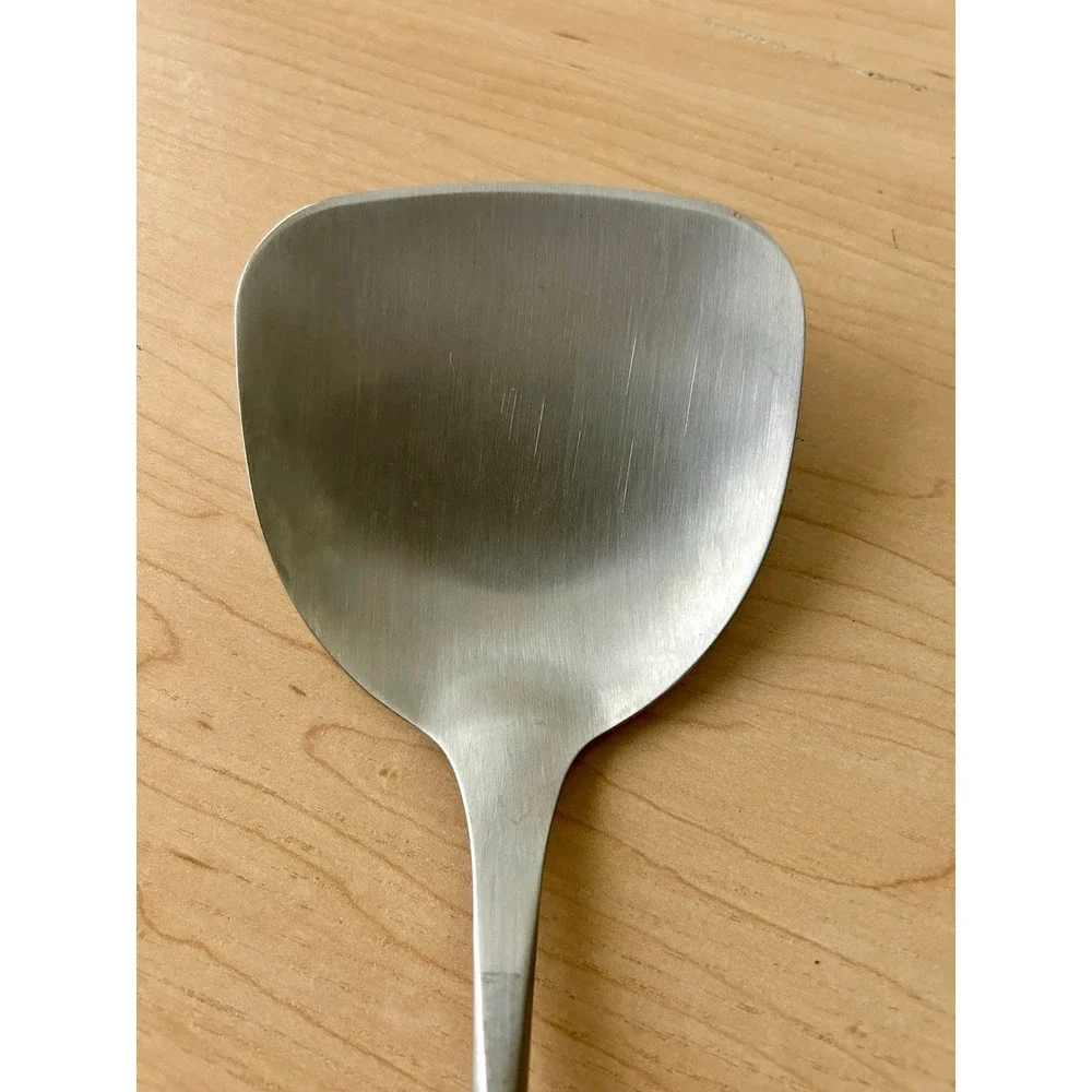 Metal Wok Spatula with Wooden Handle Kitchen‎ Cooking Utensil